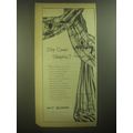 1945 W&J Sloane Fabric Advertisement - Slip cover skeptic?