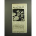 1952 Wedgwood Grapevine China Ad - Wedgwood a living tradition