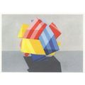 Brian Parker Christmas Too Painting Postcard