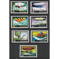MONGOLIA 1977 AIRSHIPS AND BALLOONS SG 1099 - 1...