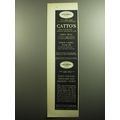 1958 Frederick Wildman Catto's Scotch Ad - The very best in Scotch whiskies