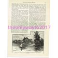 Hampton, London, England, Victorian Book Illust...