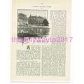 Sudbury Ferry, London, England, Victorian Book ...