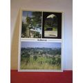 multiview, ASHOVER, DERBYSHIRE. unused postcard...