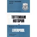 1971/72 Tottenham Hotspur / Spurs vs Liverpool ...