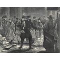 A FEBRUARY THAW - BROADWAY, NEW YORK 1872 Willi...