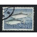 Greenland Atlantic Salmon 50Kr 1983 Canc SG#138...