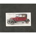 Cigarette Card Lambert & Butler Motor Cars 1st ...