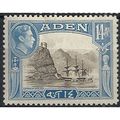 Aden 1945 SG23a 14a Sepia & Light Blue Mounted ...
