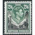 Northern Rhodesia 1938 SG41 2/6d Black & Green ...