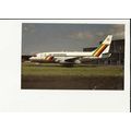Aviation AIR ZIMBABWE BOEING 737-2L9 Postcard b...