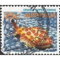 AUSTRALIA, FISH, Orange-tipped Cowrie, blue 198...