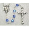 Zircon Rosary, December Birthstone with a Sterl...