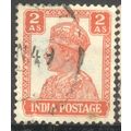 India 1940 - SG 270 - KGV1 2a orange - used 7