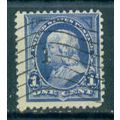 Used 264 1c Benjamin Franklin Barely Clears M03018