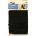 SCUNCI NO DAMAGE BLACK 5 MM THICK HAIR ELASTICS...