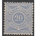 Mi: 47 MH 1875 Wuerttemberg Cat € 5