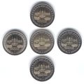 Germany 2007 - 5 x 2 Euro Comm - Region Pomerai...