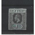 GoldCoast.SG95 1s Black/Green.Mounted Mint.Jun25