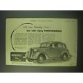 1940 Wolseley Ten Car Ad - Cut your running cos...