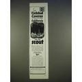 1940 Santa Fe Railroad Ad - Carlsbad Caverns
