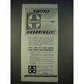 1940 Santa Fe Railroad Ad - Swiftly, Unerringly