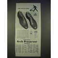 1940 Wright Arch Preserver Shoes Ad - For Activ...