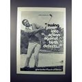 1972 March of Dimes Ad w/ Arnold Palmer!