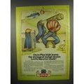 1976 Levi's Dura Plus Kids' Jeans Ad - Stronges...