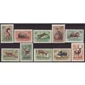 Hungary 1953 SG 1271-80 UMM - Fauna/Native Anim...