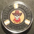 Skull Outlaw $100. Poker Chip Golf Ball Marker ...