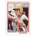 1978 Topps baseball card 323 Jim Fregosi - Pirates