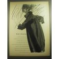 1958 Lord & Taylor Fur Coat Advertisement - art...