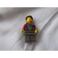 LEGO MINNIFIGURE FEMALE TOWN PERSON (13/01) # #