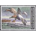RW49, Canvasbacks Federal Duck Stamp VF OG NH -...
