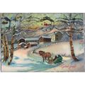 God Jul - Sweden - Postally Used - Kristiansand...