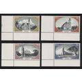 SWA Historic Churches 4v Corners 1978 MNH SG#31...