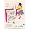 1951 BOAC AIRLINE MAGAZINE ADVERT