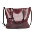 Women Genuine Leather Purses Handbags Tote Bag ...