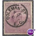 1902 SG260 2/6d Lilac Fine Used Coleman Street ...