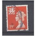 W50 19p Bright Orange-Red (phosporised paper).F...