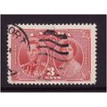 CANADA 1937 3c CORONATION CARMINE SG 356 FINE U...