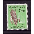 SOUTH AFRICA 1967 7 1/2c MAIZE SG 245 U/M MINT #2