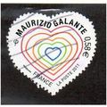FRA 2011 58c 'ST VALENTINES DAY' FINE USED (EBI...