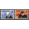Gibraltar mi 319,320 Churchill postfris