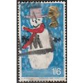 1966 Christmas. 1/6 Val (ordinary) Snowman. Goo...
