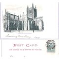 Hereford - Cathedral - undivided back postcard ...