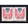 CVP32 23c Shield Very Fine MNH Pair PA4976