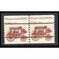 1898Ab 4c Stagecoach Fine MNH Dry Gum CNP Left ...