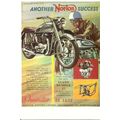 Advertising NORTON DOMINATOR Postcard (Mayfair ...